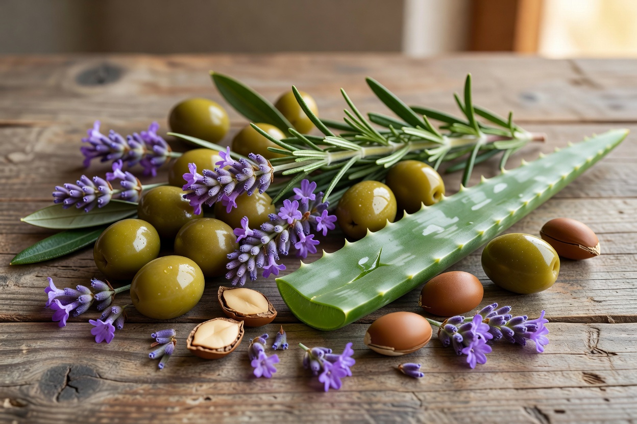Ingredientes naturales y botánicos